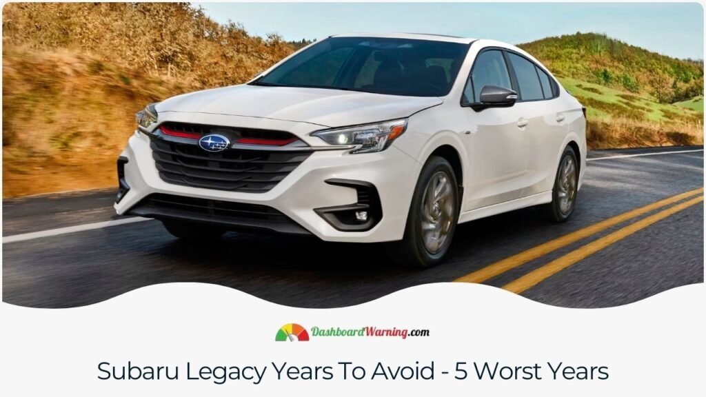 Subaru Legacy Years To Avoid