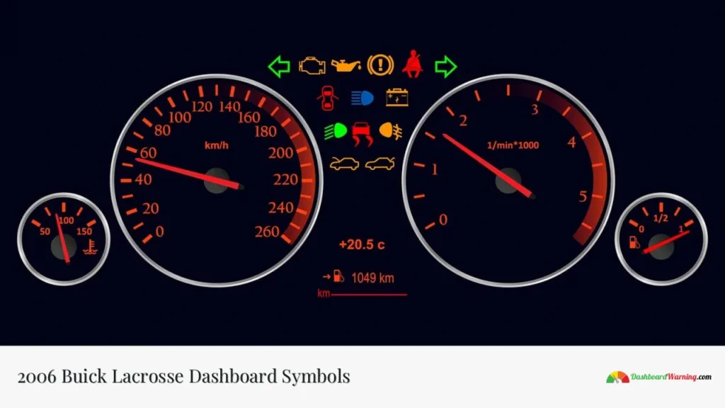 2006 Buick Lacrosse Dashboard Symbols