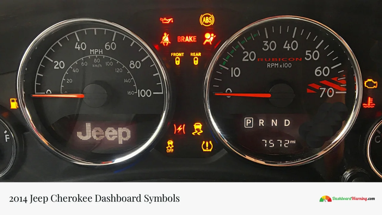 2014 Jeep Cherokee Dashboard Symbols