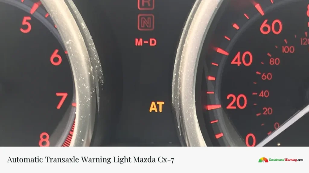 Automatic Transaxle Warning Light Mazda Cx-7