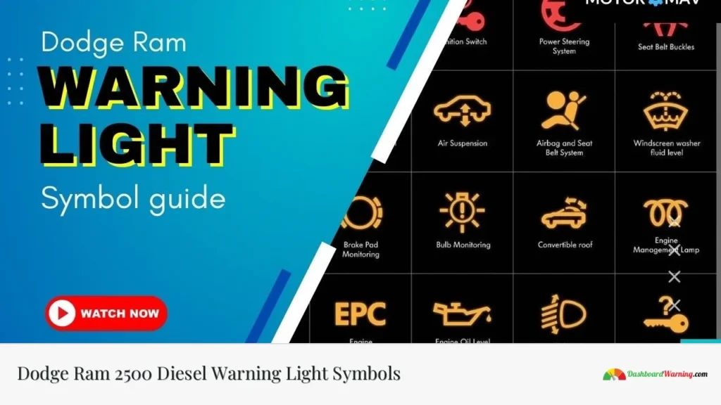 Dodge Ram 2500 Diesel Warning Light Symbols