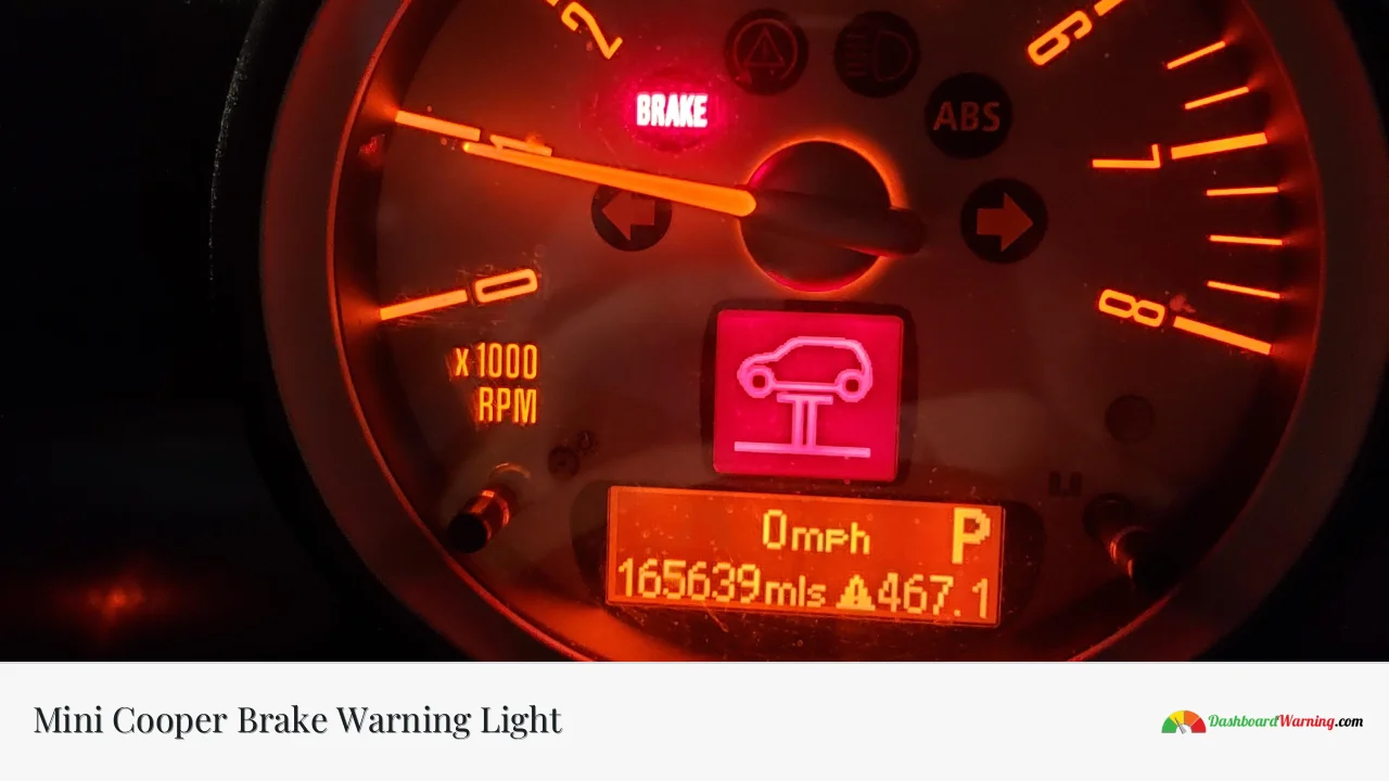 Mini Cooper Brake Warning Light