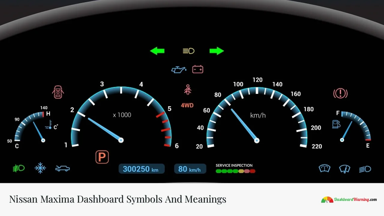 Nissan Maxima Dashboard Symbols And Meanings