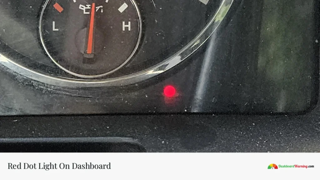 Red Dot Light On Dashboard Red Dot Light On Dashboard