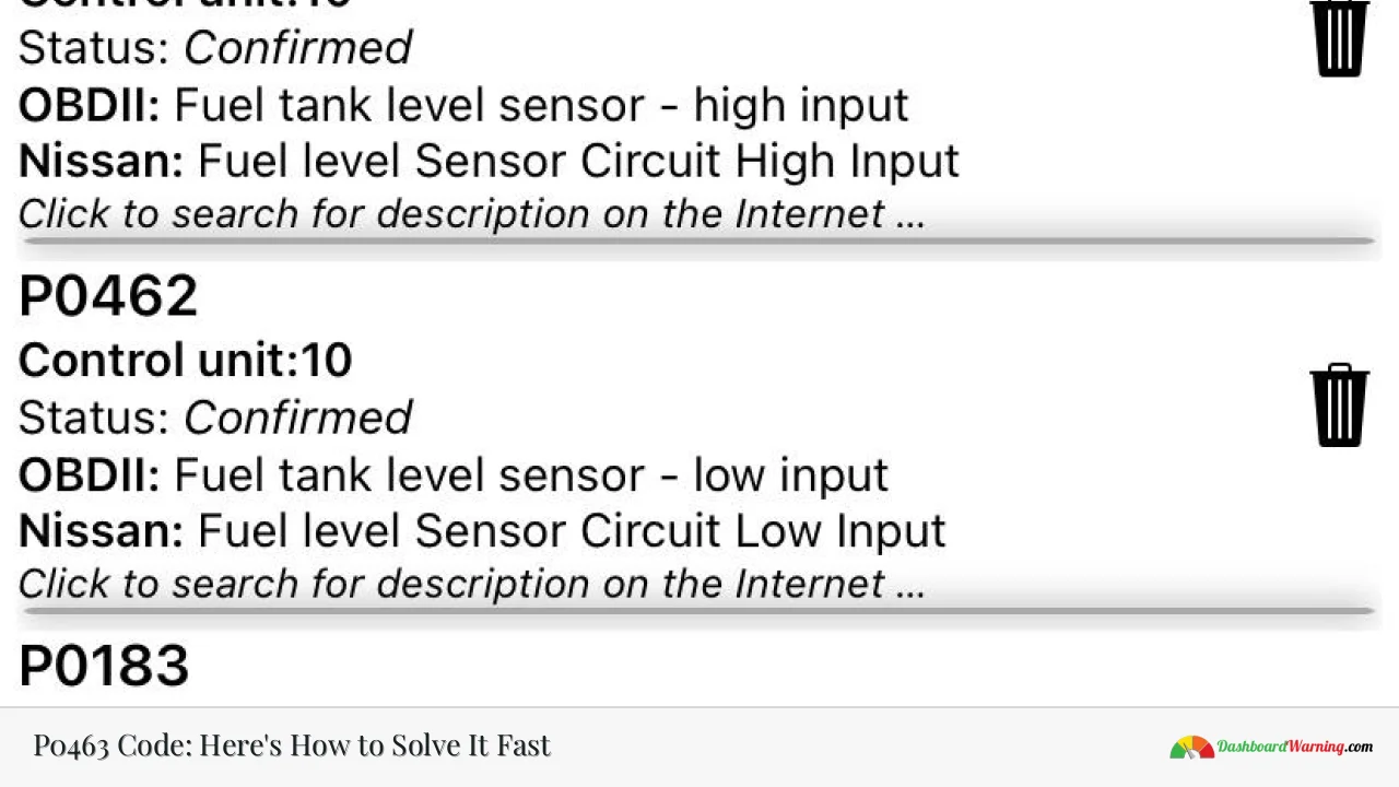 P0463 Code: Here's How to Solve It Fast