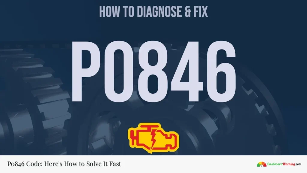 P0846 Code: Here's How to Solve It Fast
